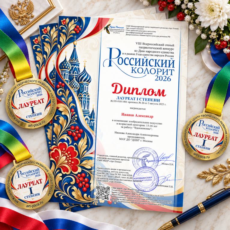 Патриотический конкурс «Российский колорит 2026»